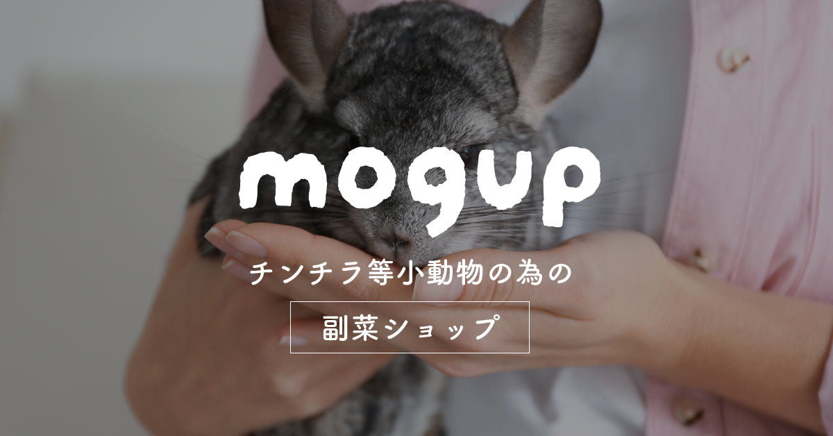 チンチラ等小動物の元気なウンチの為の副菜ショップ mogup（もぐあっぷ）